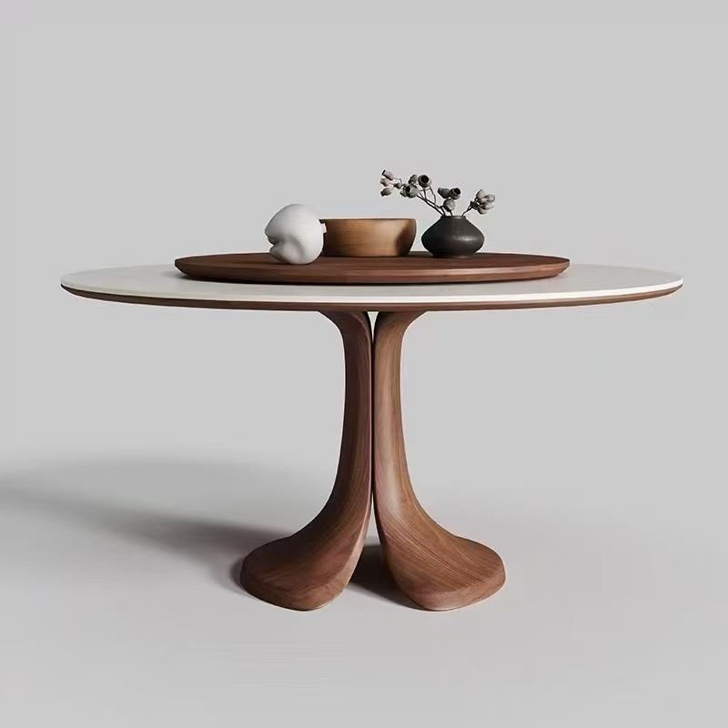 Round dining table