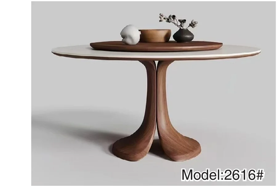 Round dining table